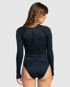 Womens Rib Loxy Love Long Sleeve Rash Vest