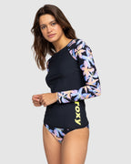 Womens Roxy Active Long Sleeve Upf 50 Surf T-Shirt