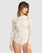 Womens Palm Palm One Piece Swim Suit