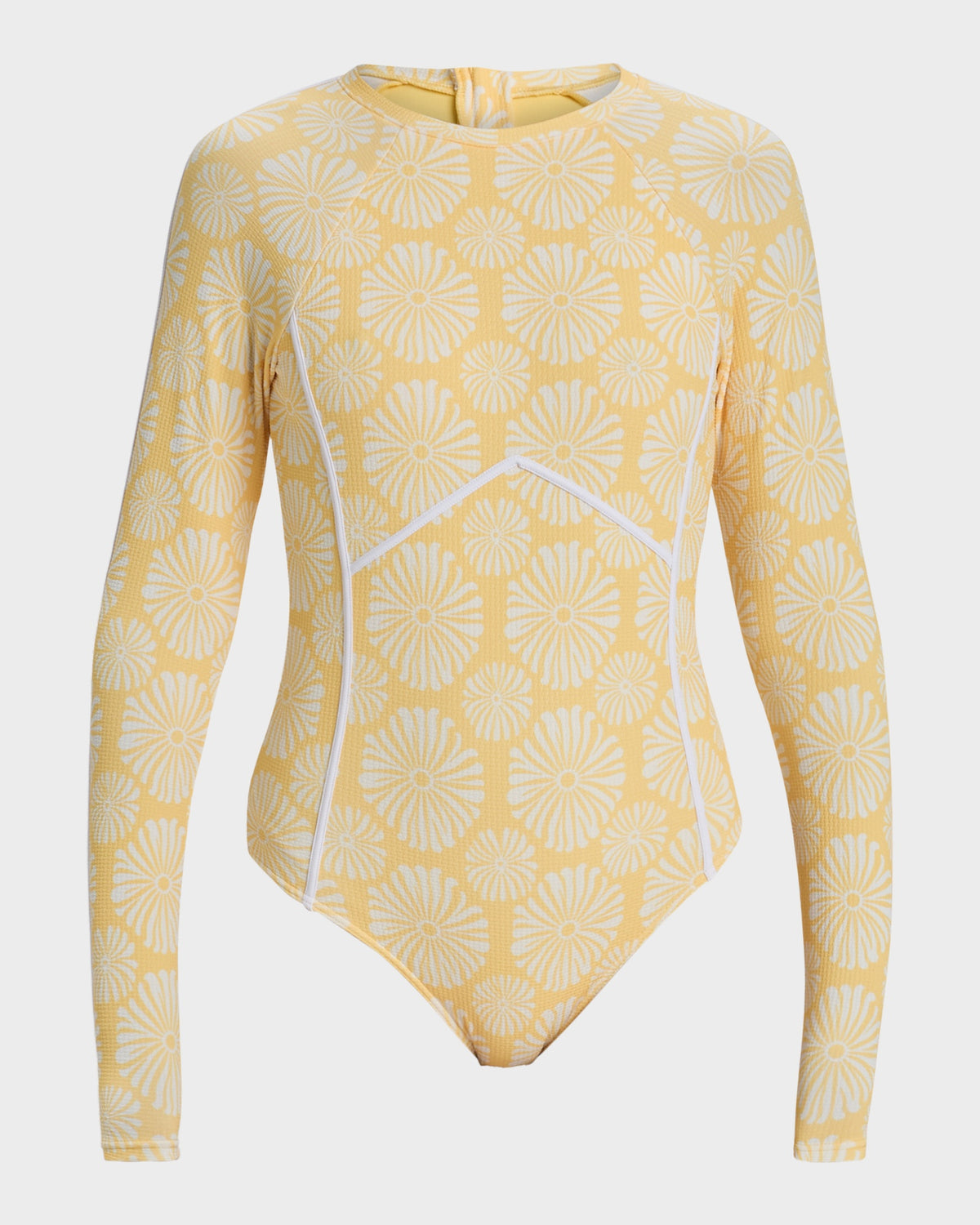 Womens Tropical Tile Rash Vest
