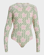Womens Hibiscus Daze Rash Vest