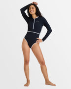 Womens Beloved Rib One Piece Swim Suit