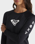 Womens Essentials Long Sleeve Lycra Rash Vest