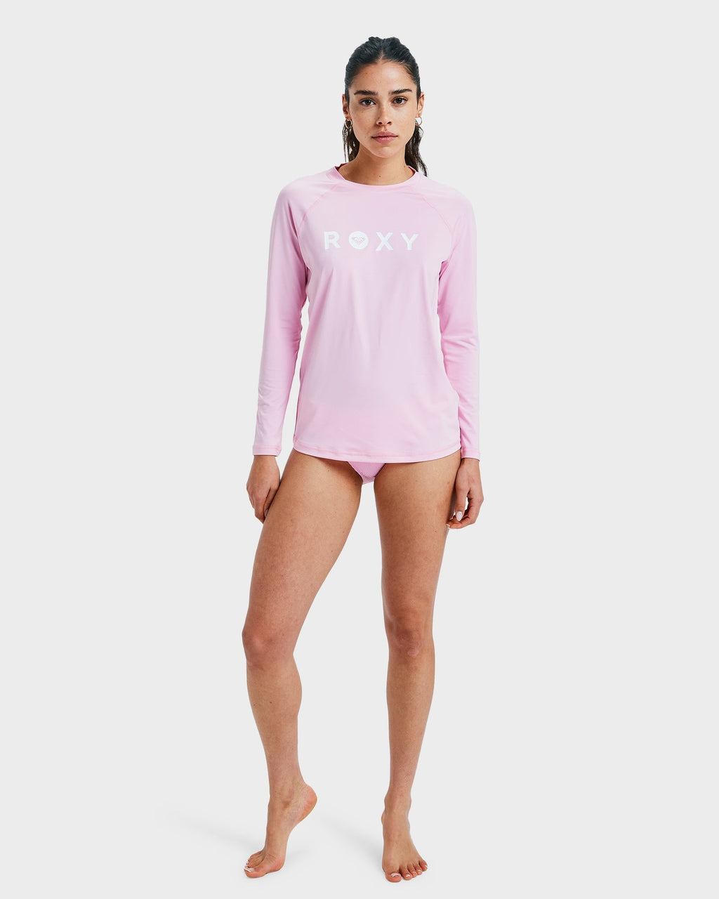 Womens Essentials Long Sleeve Rash Vest