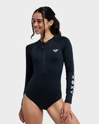 Womens Essentials Long Sleeve One Piece Rash Vest