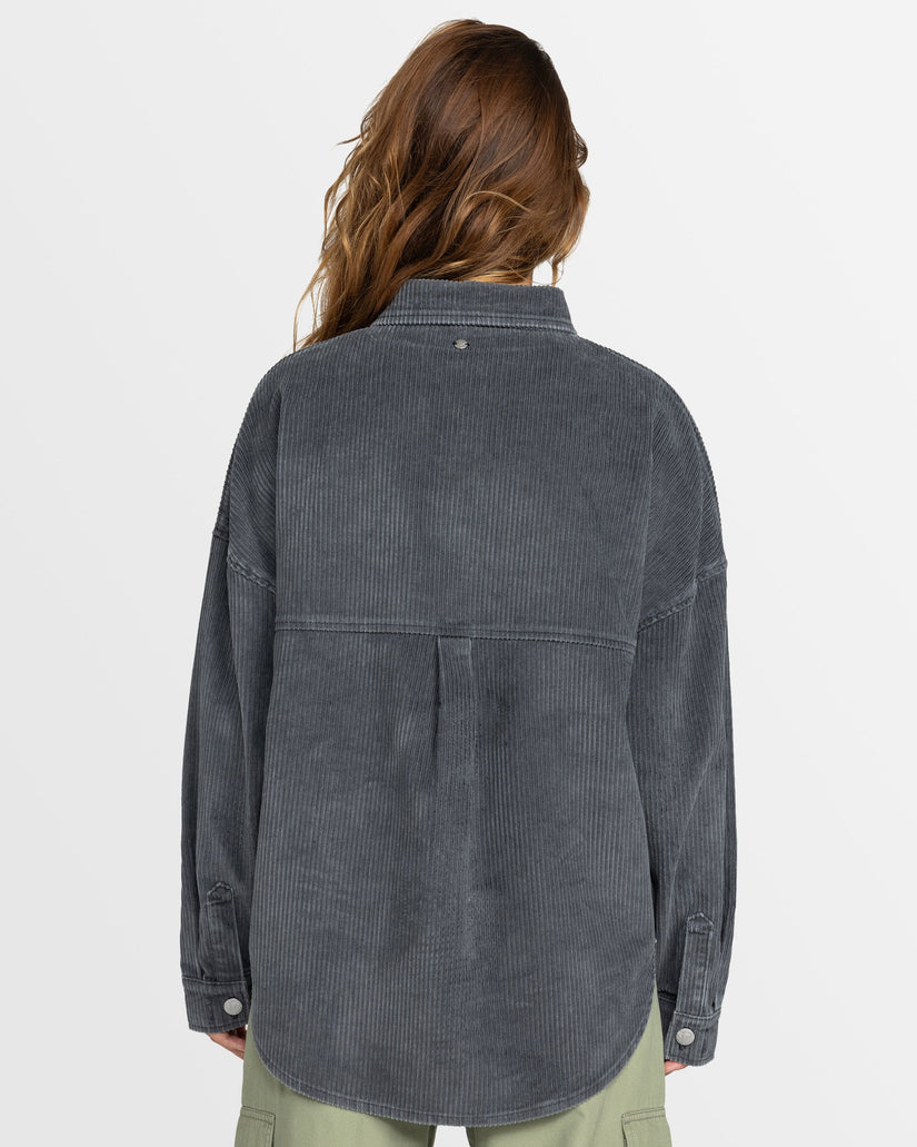 Buy Womens Kick Back Corduroy Shacket by Roxy | Amazon Surf NZ