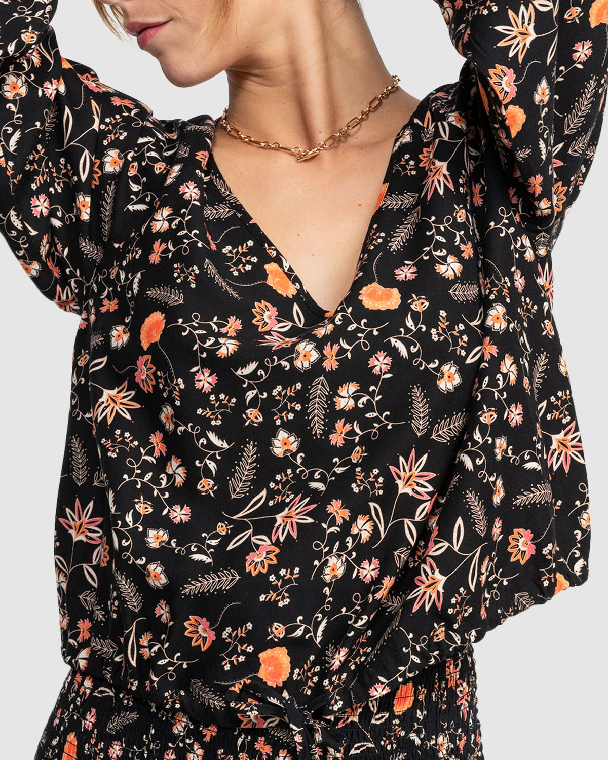 Womens Nomadic Mood Flowy Blouse