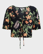 Womens Pink Sunset Top