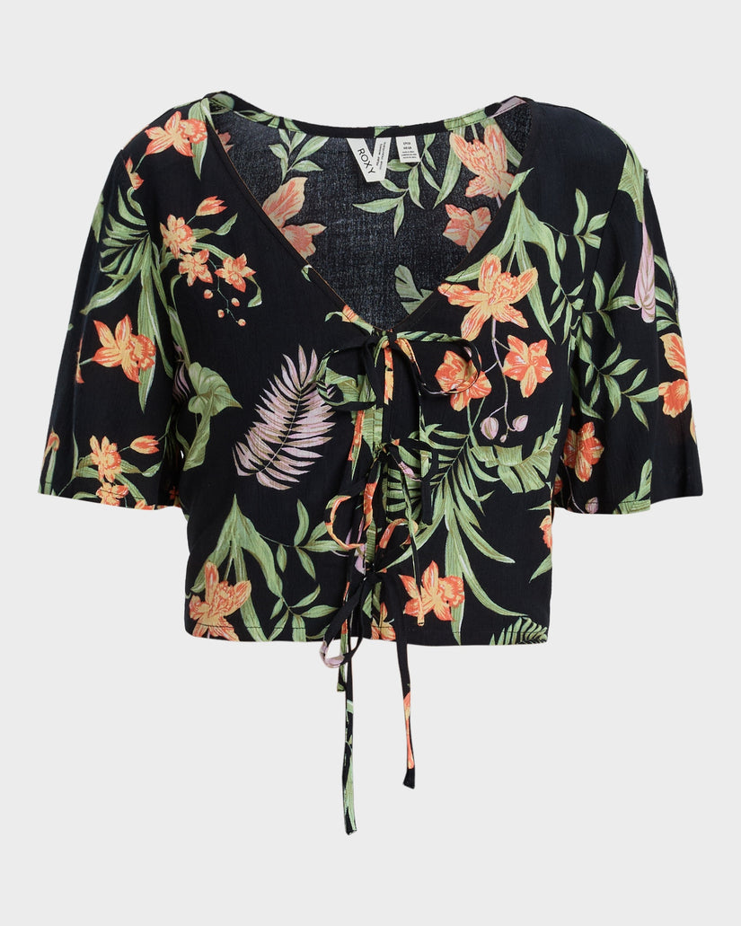 Womens Pink Sunset Top