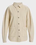Womens Kick Back Washed Cord Top