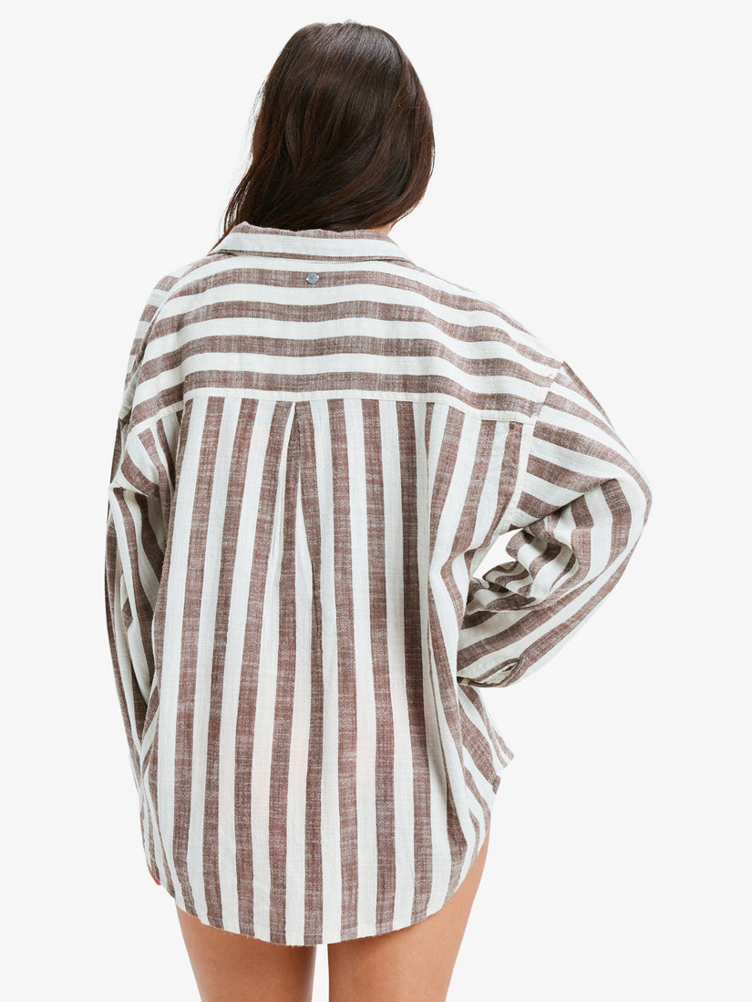 Womens Morning Time Long Sleeve Shirt