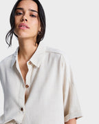 Womens Beachy Short Sleeve Shirt