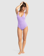 Womens Rib Roxy Love One Piece Swimsuit