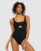 Womens Roxy Pro The Double Line One Piece Swimsuit
