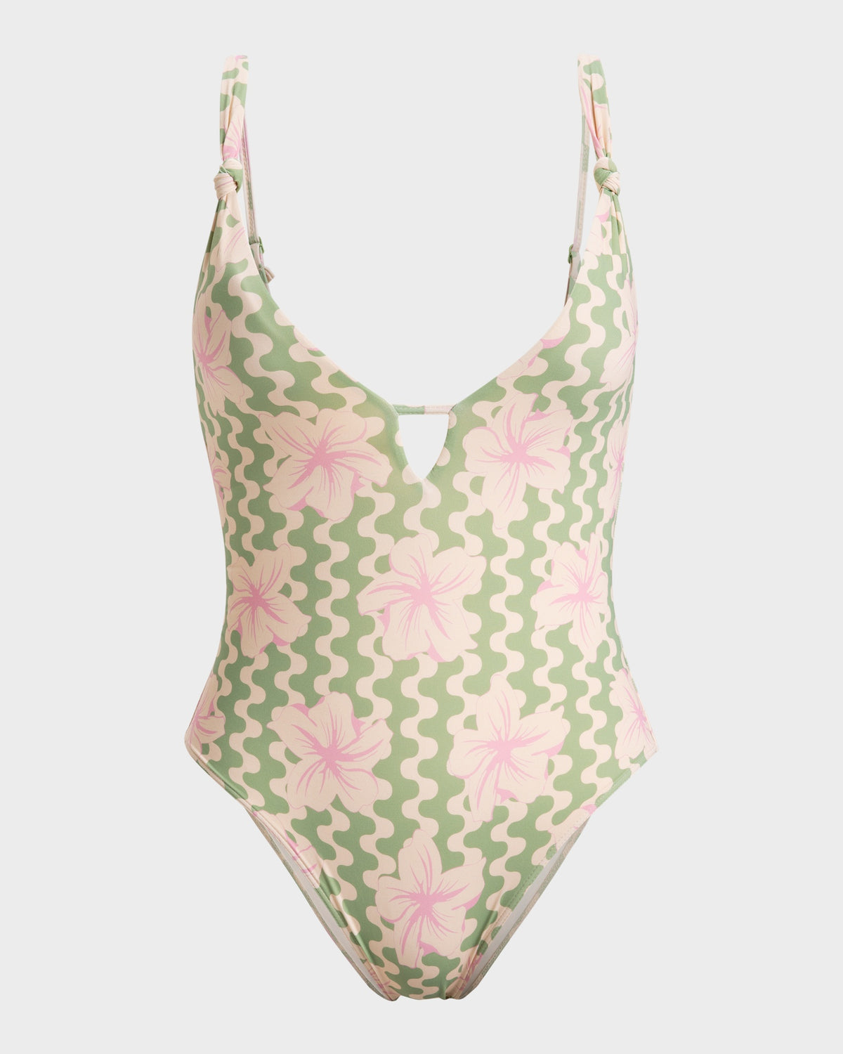 Womens Hibiscus Daze One Piece Swimsuit