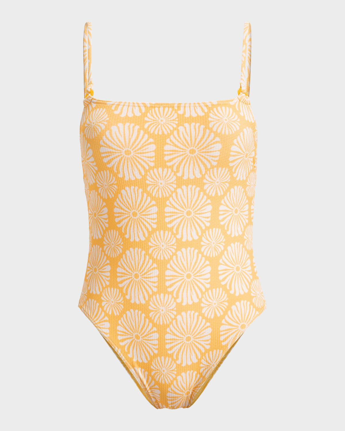 Womens Tropical Tile One Piece Swimsuit