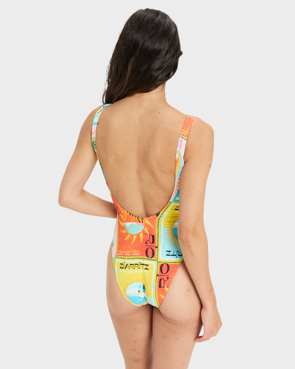 Womens Atlas Higg Leg One Piece Swimsuit
