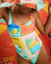 Womens Atlas Higg Leg One Piece Swimsuit