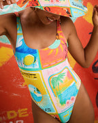 Womens Atlas Higg Leg One Piece Swimsuit
