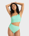 Womens Mini Hula One Piece Swimsuit