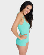Womens Roxy Sunshine Boyleg One Piece Swimsuit