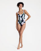 Womens Printed Essentials One Piece Swimsuit