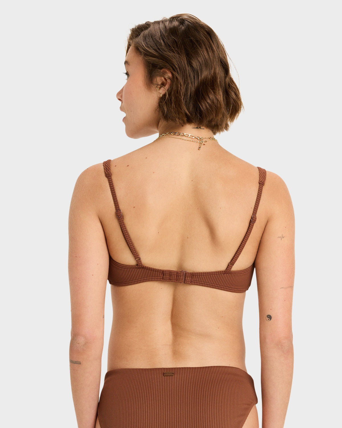 Womens Rib Roxy Love The Ocena V Bikiini Top