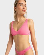 Womens Rib Roxy Love The Oceana V Bikini Top