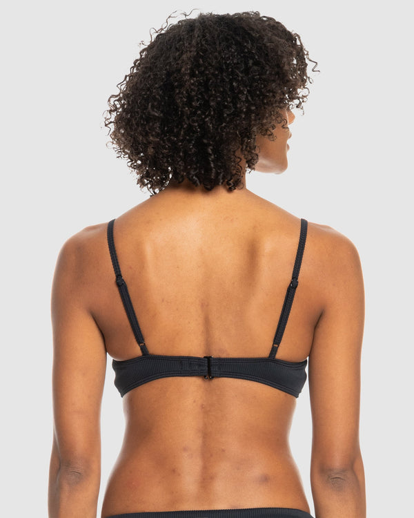 Womens Roxy Love The Surf Knot Bikini Top
