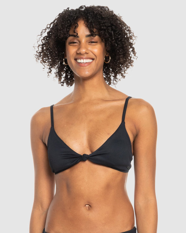 Womens Roxy Love The Surf Knot Bikini Top