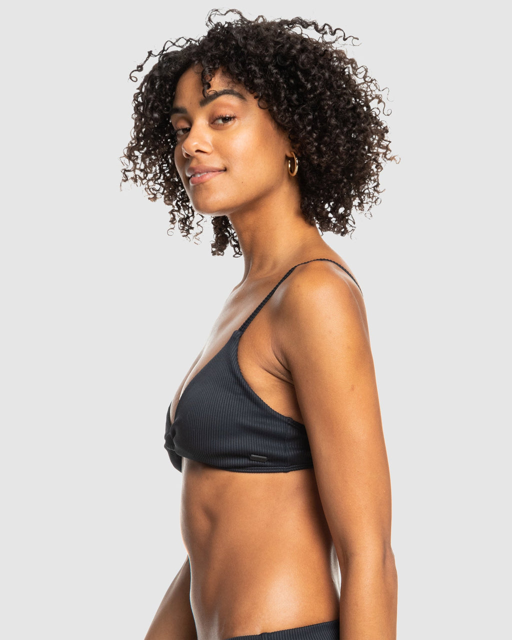 Womens Roxy Love The Surf Knot Bikini Top