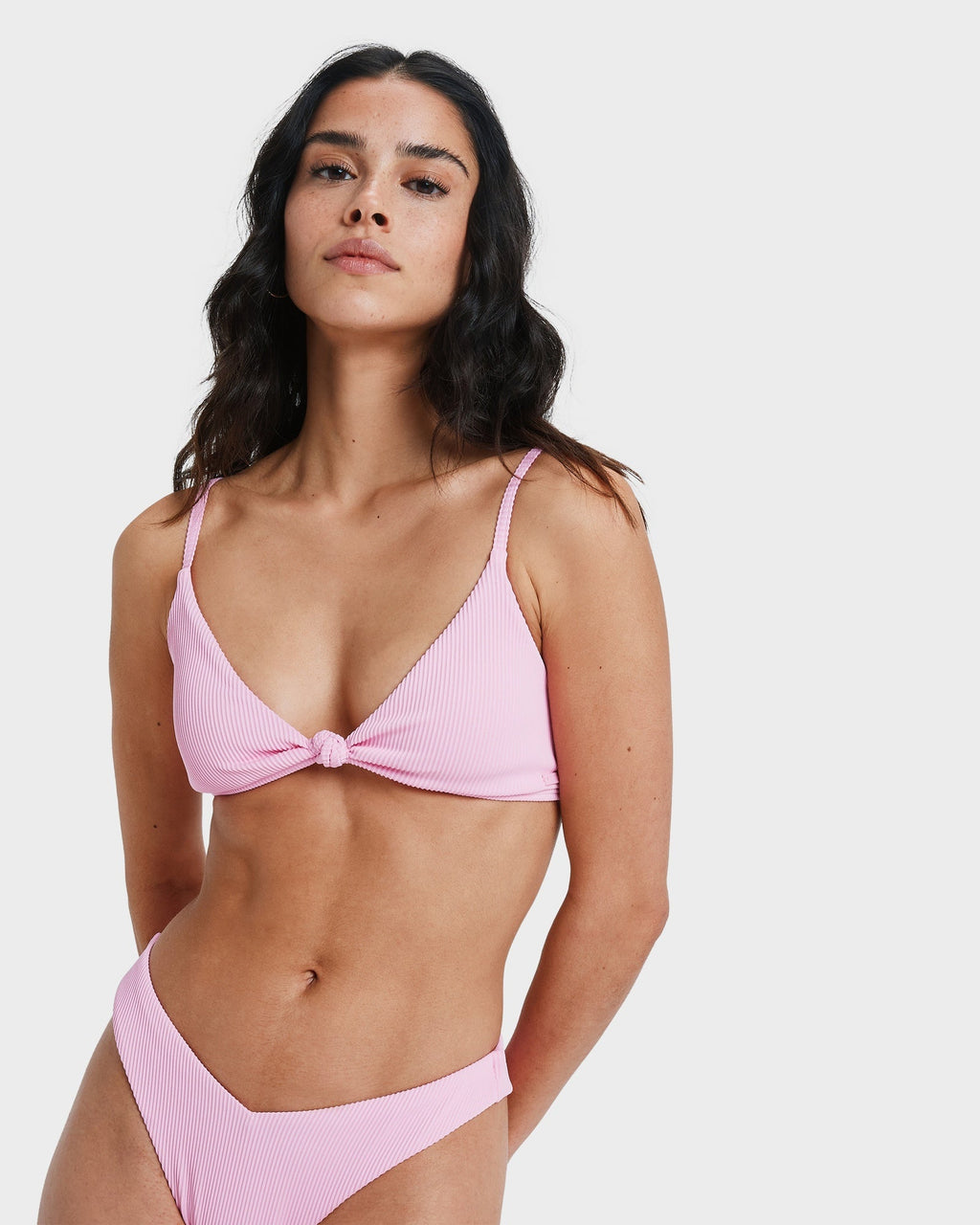 Womens Roxy Love The Surf Knot Bikini Top