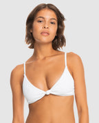 Womens Roxy Love The Surf Knot Bikini Top