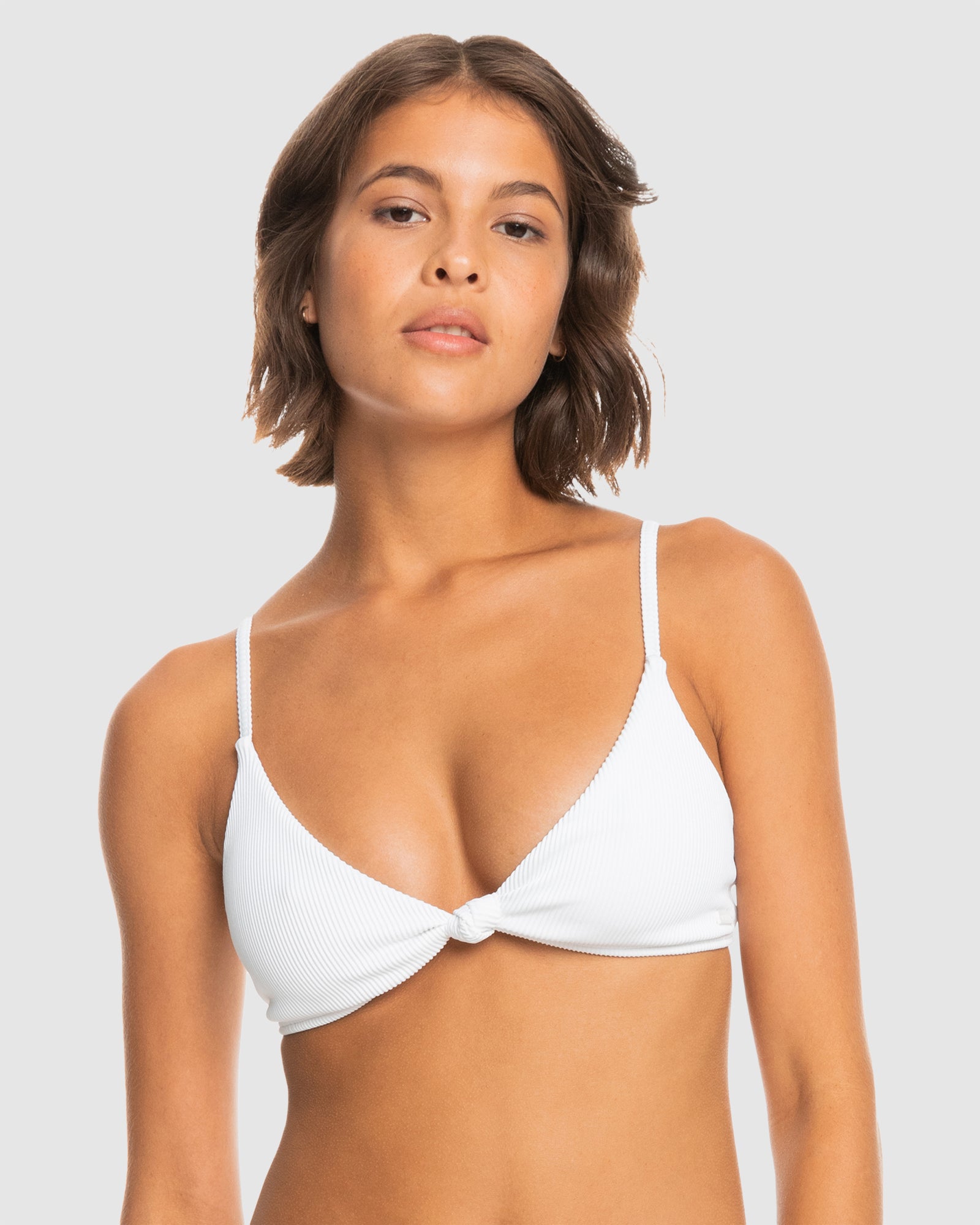 Womens Roxy Love The Surf Knot Bikini Top
