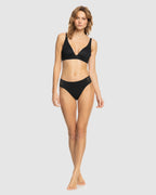 Womens Rib Roxy Love The Roller Bikini Top