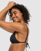 Womens Rib Roxy Love The Quiver Tri Bikini Top