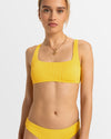 Womens Rib Roxy Love The Glassy Bikini Top
