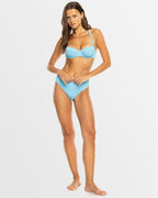 Womens Rib Roxy Love The New Muse Full Coverage Bikini Top