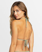 Womens Essaouira Halter Tiki Tri Bikini Top