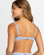 Womens Amber Medium Coverage Bikini Top