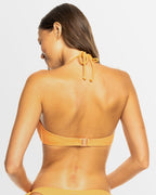 Womens Dalia Halter Fixed Tri Bikini Top