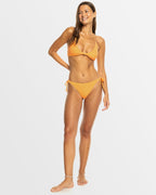 Womens Dalia Halter Fixed Tri Bikini Top