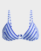 Womens Party Wave 2 Fixed Tri Bikini Top