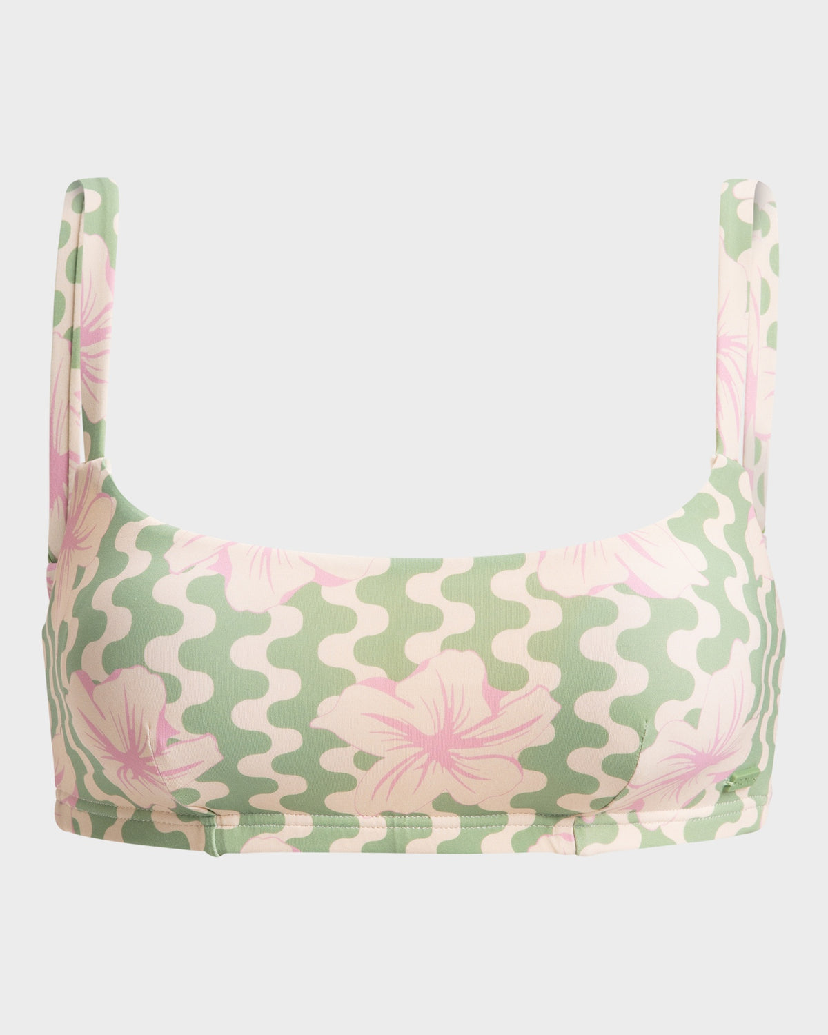 Womens Hibiscus Daze Underwire D Cup Bikini Top