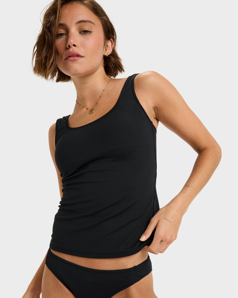 Womens Beach Classics Tankini Bikini Top