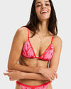Womens Khloe Mini Fixed Tri Bikini Top