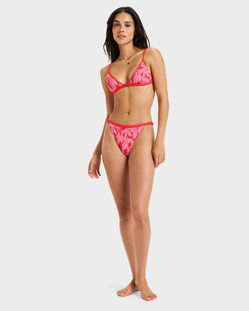 Womens Khloe Mini Fixed Tri Bikini Top