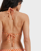 Womens Moana Stripe Bikini Top