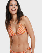 Womens Moana Stripe Bikini Top