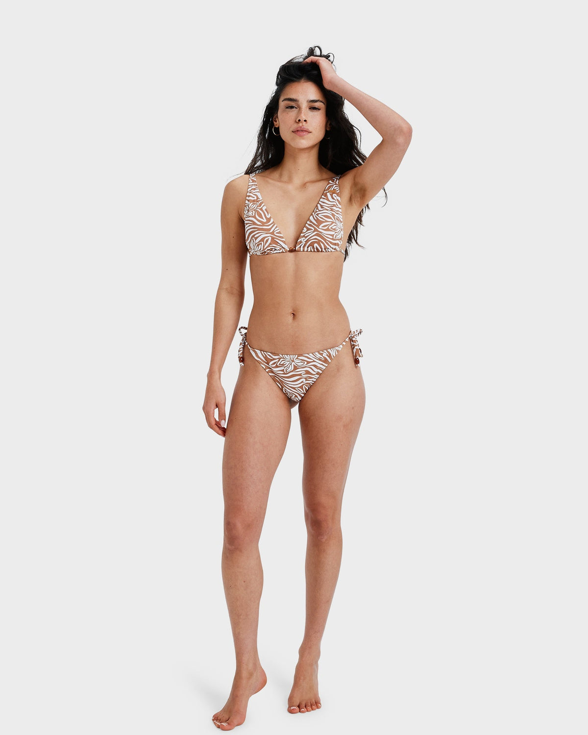 Womens Wild Thang Tiki Tri Bikini Top
